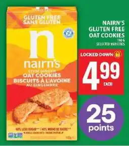 Food Basics Nairn's Gluten Free Oat Cookies offer