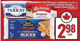 Food Basics Black Diamond Slices, Lactantia Cream Cheese, Parkay Margarine offer