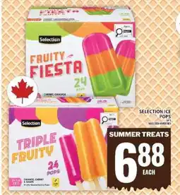 Food Basics SELECTION ICE POPS offer