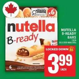 Food Basics Nutella B-Ready Bars offer