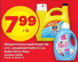 Maxi Simply Tide et Fleecy offer