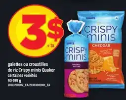 Maxi CRISPY MINIS QUAKER offer