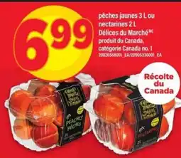 Maxi pêches jaunes 3 L ou nectarines 2 L offer