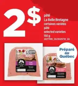 Maxi PÂTÉ LA BELLE BRETAGNE offer