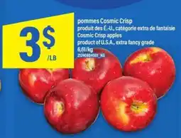 Maxi pommes Cosmic Crisp offer