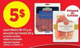 Maxi salami Mastro 100-175 g ou prosciutto San Daniele 100 g offer