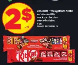 Maxi CHOCOLATS P'TITES GÂTERIES NESTLÉ offer