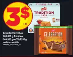 Maxi biscuits Célébration, Tradition ou Vital offer