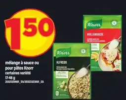 Maxi mélange à sauce ou pour pâtes Knorr offer