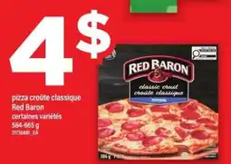 Maxi pizza croûte classique Red Baron offer