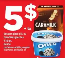 Maxi Nestlé dessert glacé offer