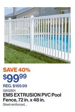 Patrick Morin PVC Pool Fence, 72 in. x 48 in offer
