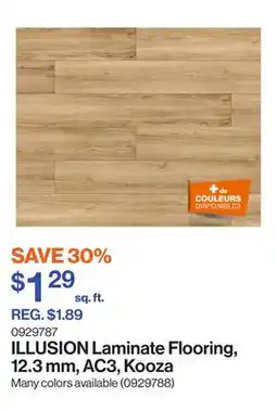 Patrick Morin ILLUSION Laminate Flooring, 12.3 mm, AC3, Kooza offer