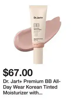 Sephora Dr. Jart+ Premium BB All-Day Wear Korean Tinted Moisturizer with SPF 30 offer