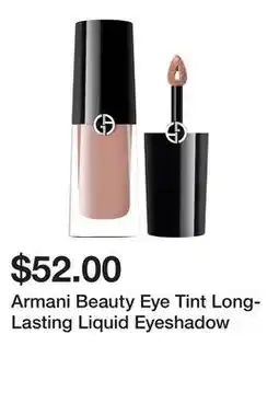 Sephora Armani Beauty Eye Tint Long-Lasting Liquid Eyeshadow offer