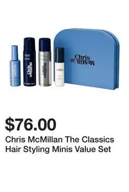 Sephora Chris McMillan The Classics Hair Styling Minis Value Set offer