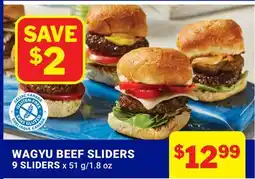 M & M Food Market WAGYU BEEF SLIDERS offer