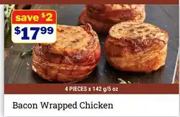 M & M Food Market Bacon Wrapped Chicken offer
