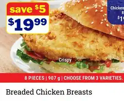 M & M Food Market Breaded Chicken Breasts offer