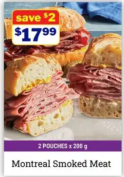 M & M Food Market Montreal Smoked Meat offer