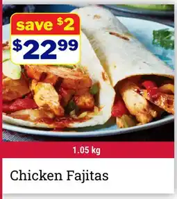 M & M Food Market Chicken Fajita Kit offer