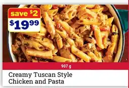 M & M Food Market Creamy Tuscan Style Chicken and Pasta offer
