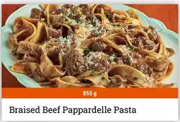 M & M Food Market Braised Beef Pappardelle Pasta offer