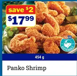 M & M Food Market Panko Shrimp offer