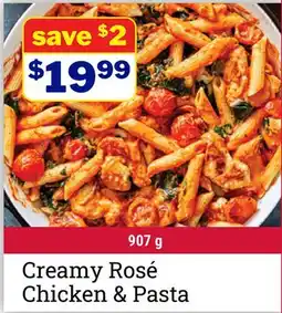 M & M Food Market Creamy Rosé Chicken & Pasta offer