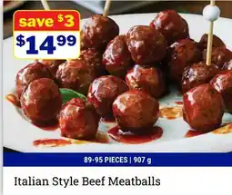 M & M Food Market Italian Style Beef Meatballs offer
