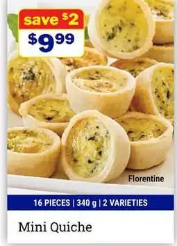 M & M Food Market Mini Quiche offer