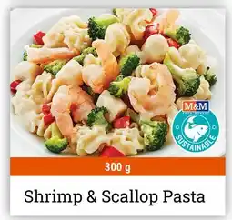 M & M Food Market Shrimp & Scallop Pasta offer