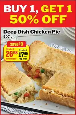 M & M Food Market Deep Dish Chicken Pie offer