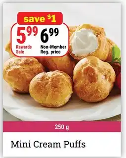 M & M Food Market Mini Cream Puffs offer