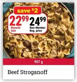 M & M Food Market Beef Stroganoff Meal Kit offer