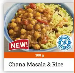 M & M Food Market Chana Masala & Rice offer