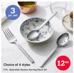 Kitchen Stuff Plus 3 Pc. Splendide Hostess Serving Piece Set offer