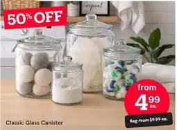 Kitchen Stuff Plus Classic Glass Canister offer