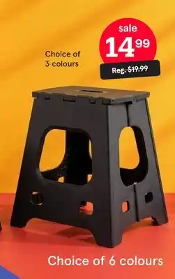 Kitchen Stuff Plus TREAD FOLDING STEP STOOLS offer