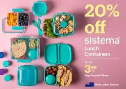 Kitchen Stuff Plus Sistema Lunch Containers offer