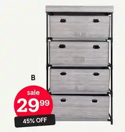 Kitchen Stuff Plus B Softstor Fabric Cabinet offer