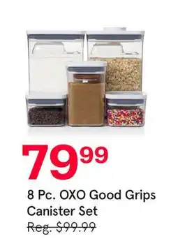 Kitchen Stuff Plus 8 Pc. OXO Good Grips Canister Set offer