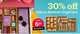 Kitchen Stuff Plus Natura Bamboo Organizers offer