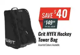 Hockey Life GRIT HYFX HOCKEY TOWER BAG offer