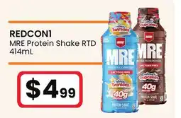 Healthy Planet REDCON1 MRE Protein Shake RTD offer