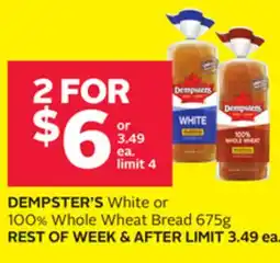 Rexall White or 100% Whole Wheat Bread offer