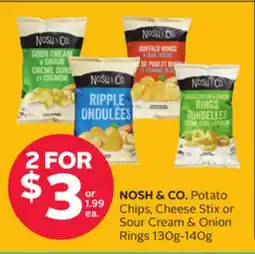 Rexall Potato Chips, Cheese Stix or Sour Cream & Onion Rings offer