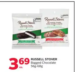 Rexall RUSSELL STOVER Bagged Chocolate offer