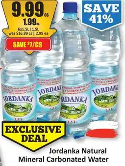 Starsky Jordanka Natural Mineral Carbonated Water offer