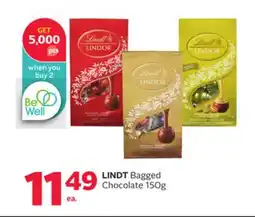 Rexall LINDT Bagged Chocolate offer